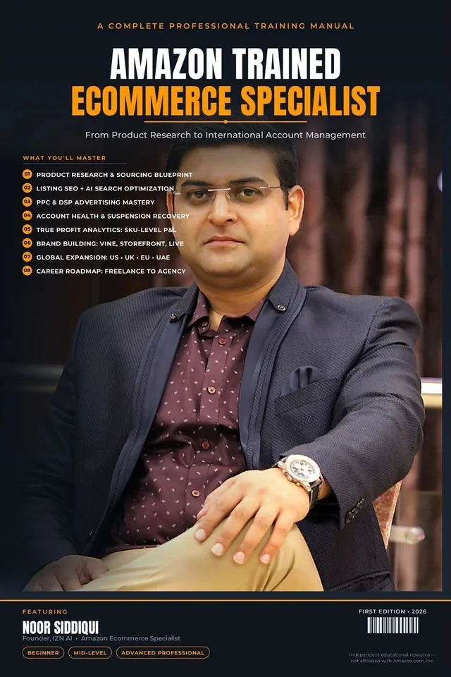 Cover of Amazon Trained Ecommerce Specialist by Noor Siddiqui